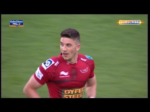 Owen Williams 1st Penalty from offside at maul  - Scarlets v BenettonTreviso 3rd May 2013