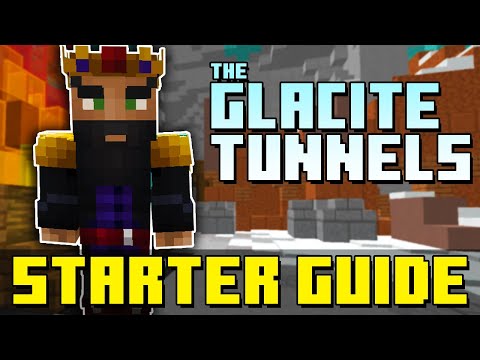 Glacite Tunnels - Easy Beginner's Guide (Hypixel Skyblock Mining Update)