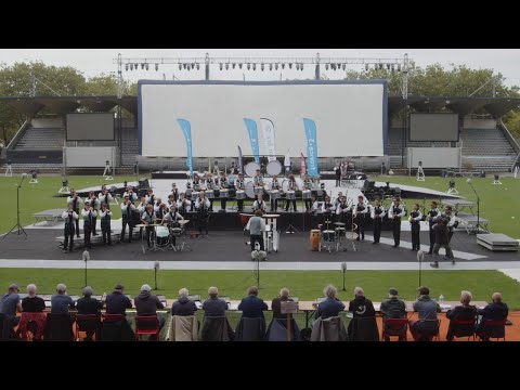 Festival Interceltique de Lorient 2023. La prestation du bagad Melinerion (Vannes)