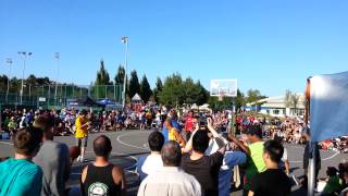 Vince Carter Slam - Dolphin Park Basketball Slam Dunk Competition 2012