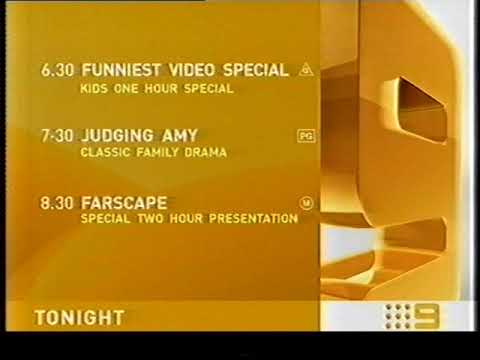 Channel Nine Perth - Saturday/Yellow Lineup + Ident (28.12.2002)