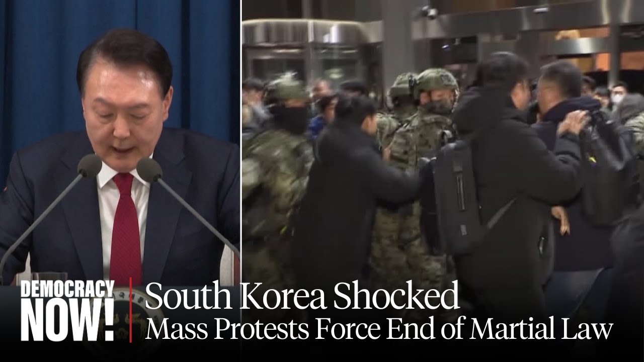 Mass Protests Force South Korean President to Revoke Shocking Martial Law Declaration After 6 Hours
