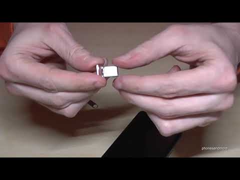 Huawei P30 Pro: How to insert the SIM card? (Single SIM) Installation of the nano SIM Tutorial