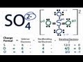 How to Draw the Lewis Structure for the Sulfate Ion