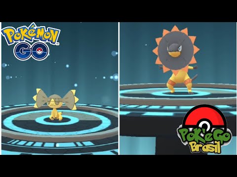 Evoluindo Helioptile para Heliolisk.