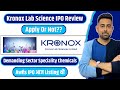 Kronox Lab Sciences IPO Review | Apply Or Not ?? | Jayesh Khatri