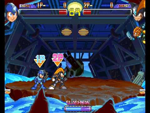 Mega Man 2: The Power Fighters 2 player Netplay game- all 3 Paths