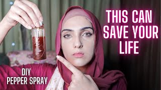 DIY PEPPER SPRAY | Self Defense Weapon #Shorts