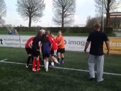 JVC Cuijk D1 (za) dames vs. JVC Cuijk D2 (za) dames 25-4-2013 18:34