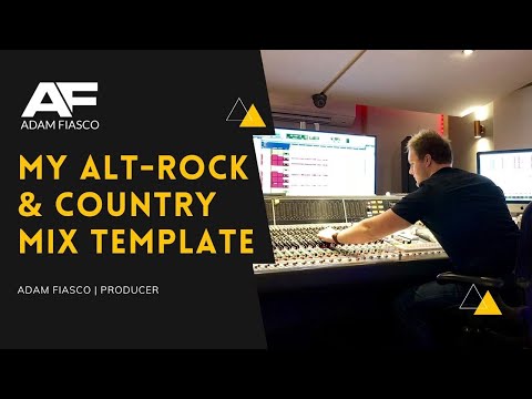 My Rock Mix Template For Cubase Pro