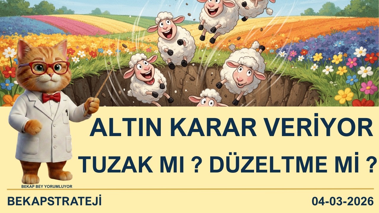 Tuzak mı, Düzeltme mi Altın Karar Veriyor