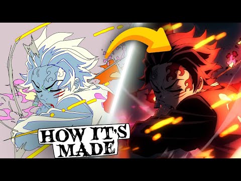 The Secret Behind Demon Slayer's Animation!  | VISUALS BREAKDOWN!