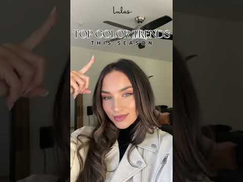 Fall 2022 Color Trends