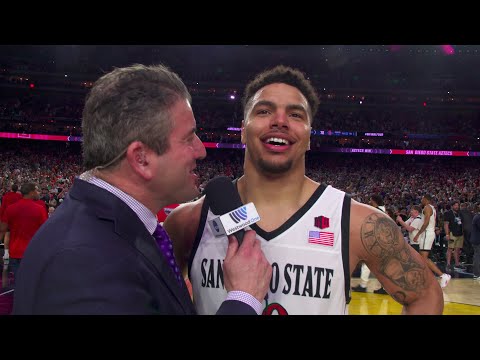 ‘I can barely talk right now:’ Matt Bradley wowed by San Diego St. buzzer-beater