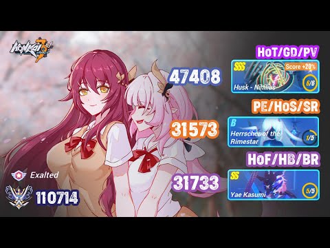 HI3 SEA - MA EX -Nihilus Husk SSS 47408, Kasumi 31733, Rimestar 31573 [110714]