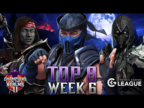 Champions of the Realms 2: Week 6 TOP 8 - Tournament Matches - MK11 Ultimate