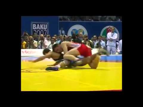 WC-2007 / Steeve Guenot (FRA) - Farid Mansurov (AZE) GR 66 kg gold medal match