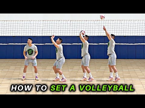 How To SET A Volleyball Fundamentals 2.0 | Hand Position, Stance, Footwork thumbnail