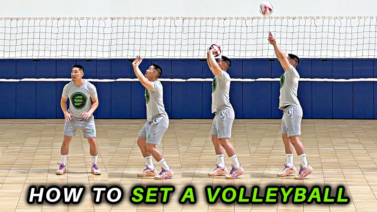 How To SET A Volleyball Fundamentals 2.0 | Hand Position, Stance, Footwork