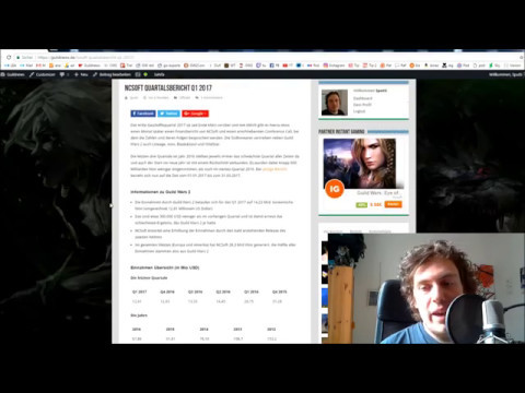 GW2 News - NCSoft Quartalsbericht Q1 2017