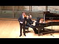 Pompa-Baldi/Ženaty play Grieg Sonata n.2, Op.13 in G Major