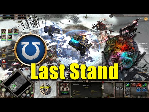 Ultramarines vs Chaos Daemons – Last Stand in the Warpstorm Unification Mod Survival #warhammer40k