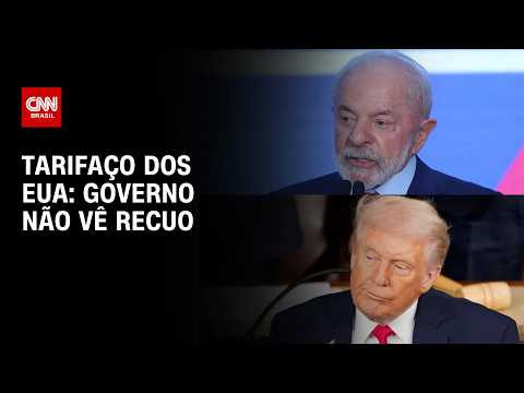 Tarifaço dos EUA ao Brasil: governo vê pouca chance de recuo e Flávio debate tema