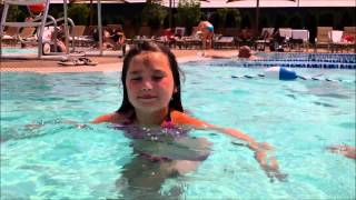 preview picture of video 'Swimming at Lifetime Fitness Syosset New York'