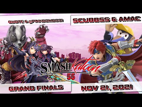 Quote & @pinkbombo91 (R) vs. Scubbss & aMac (Y) - Grand Finals - Smashkatoon 55