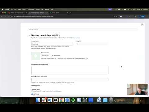 Migrate list on group overview page to use shared Vue components - before demo