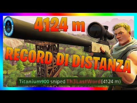 FORTNITE - Record di distanza cecchino, i migliori video, momenti divertenti fail & win #1