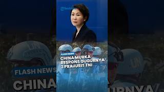 Respons Keras China atas Gugurnya 3 Prajurit TNI akibat Serangan Israel di Lebanon