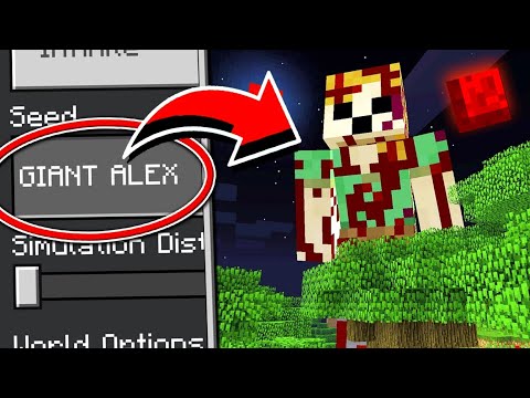 I Found GIANT ALEX In A Horror Seed Of Minecraft In Hindi | Minecraft Scary Mysteries