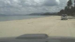 preview picture of video 'Long Beach in San Vicente Palawan'