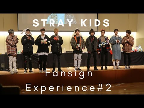180120 Stray Kids Fansign Experience #2  (Myungdong) 스트레이키즈 팬사인 (명동)