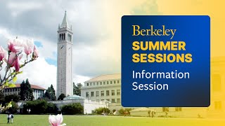 Berkeley Summer Sessions Information Session 2026
