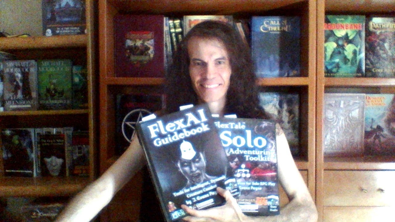 Solo RPG tutorial actual play ft Solo Adventuring Toolkit, FlexAI Guidebook & Dungeon Tactics pt1