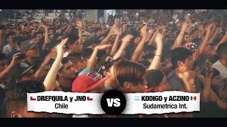 KODIGO y ACZINO vs DREFQUILA y JNO * ♛ EL DESAFÍO  ( ORIGINAL )