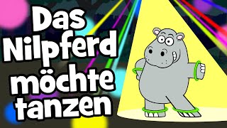 Musik-Video-Miniaturansicht zu Das Nilpferd möchte tanzen Songtext von Hurra Kinderlieder