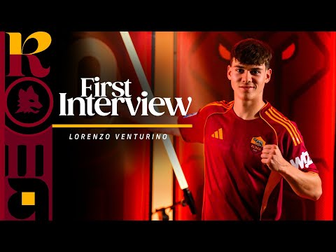 ✍️ BENVENUTO LORENZO! | La prima intervista di Venturino in giallorosso 🎙️