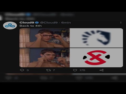 Pros React to Cloud9 vs XSET on Twitter