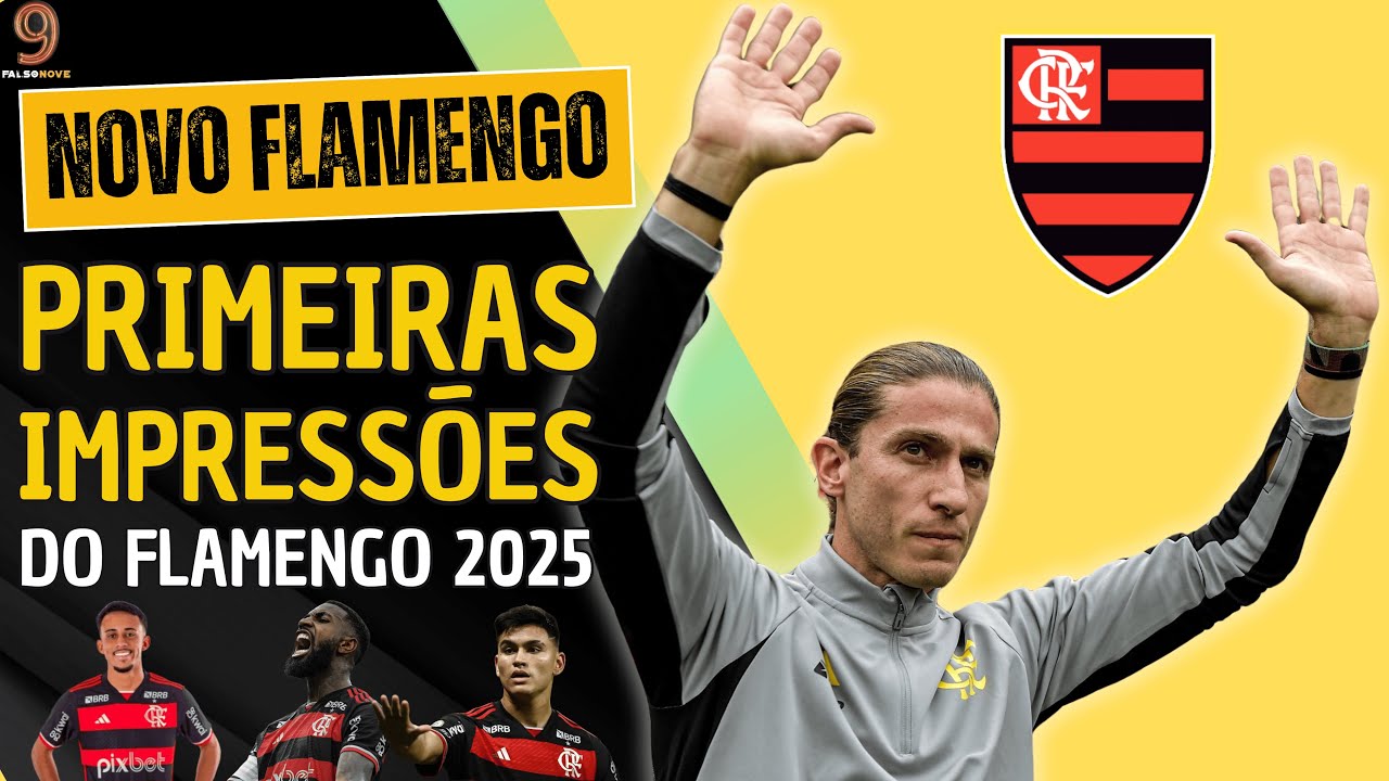 MUDANÇAS TÁTICAS? Entenda intenções de Filipe Luís para o Flamengo em 2025