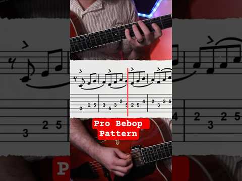 The ULTIMATE Bebop Guitar Pattern!