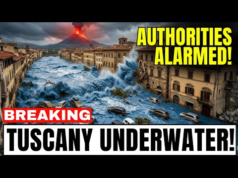 Italy UNDERWATER AGAIN — Tuscany and Emilia-Romagna DEVASTATED as Rivers EXPLODE Beyond Banks!