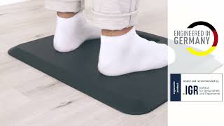 536989 Protiúnavová podložka šedá Leitz ERGO Cosy