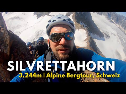 Silvrettahorn, 3.244m, Leichte Hochtour mit ausgesetztem Gipfelgrat