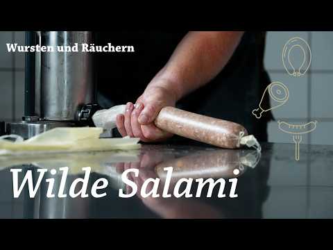 Salami aus Wildfleisch I Eine typisch deutsche Italienerin I Hausgemacht