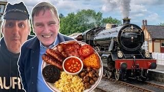We Review The UK's Cheapest Train Dining! Incredible Value!