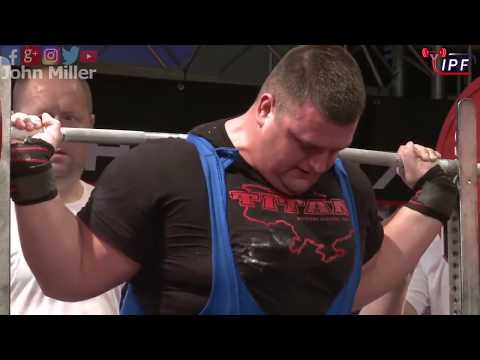 Volodymyr Svistunov - 1127.5kg 2nd Place 120+kg - IPF World Open Powerlifting Championship 2017