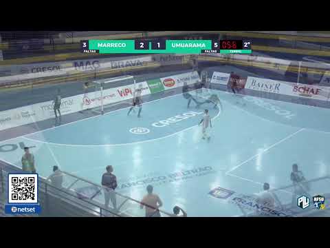 MARRECO FUTSAL X UMUARAMA FUTSAL - CAMPEONATO PARANAENSE DE FUTSAL 2021.